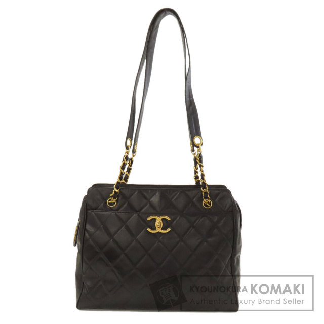 シャネル ショルダーバッグ チェーンバッグ マトラッセ ゴールド金具