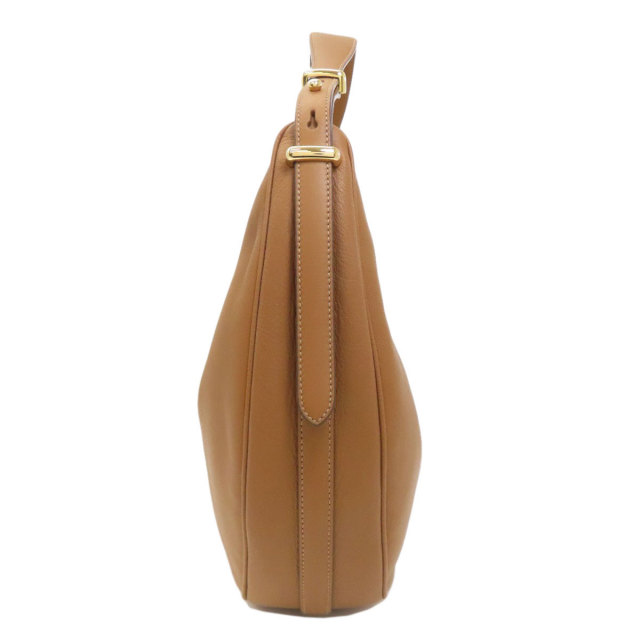 PRADA プラダ ロゴ金具 ショルダーバッグ カーフ レディース [中古