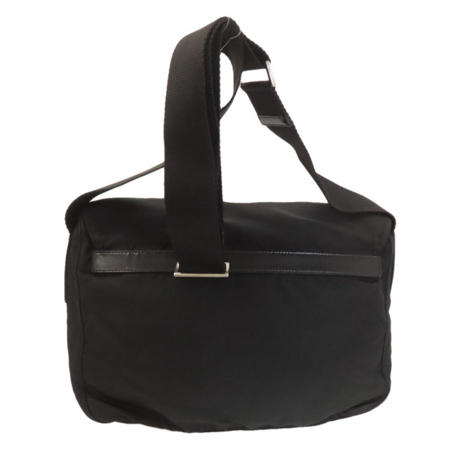 PRADA プラダ ロゴ金具 ショルダーバッグ ナイロン素材 レディース