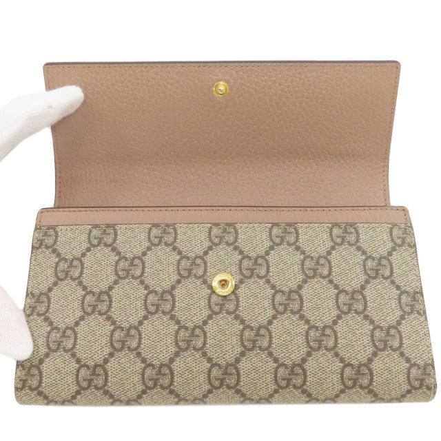 GUCCI グッチ 456116 ダブルG バイカラー コンチネンタルウォレット 長
