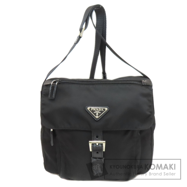 プラダ ショルダーバッグ ロゴ金具