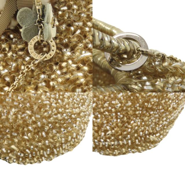 ANTEPRIMA アンテプリマ ワイヤーバッグ ファーチャーム ハンドバッグ  