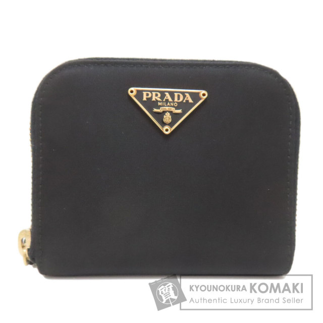 プラダ コインケース ロゴ金具