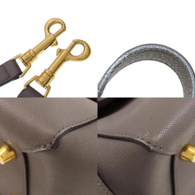 CELINE セリーヌ ベルトバッグ 2WAY ハンドバッグ カーフ レディース