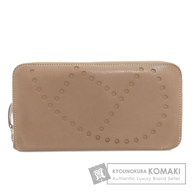 エルメス 長財布（小銭入れあり） エブリン アザップロング エトープ シルバー金具