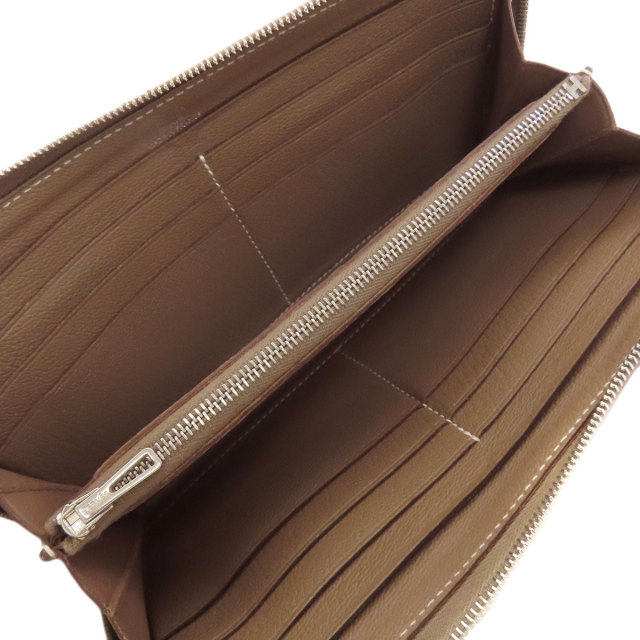 HERMES エルメス エブリン アザップロング エトープ シルバー金具 長
