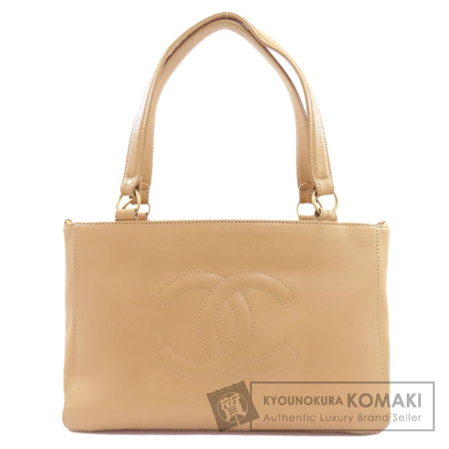 CHANEL シャネル ココマーク ゴールド金具 トートバッグ グレインド