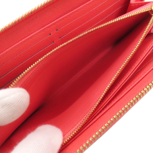 【美品】ルイヴィトン 長財布 ジッピーウォレット ダミエ 小銭入れ付き 茶 LOUIS VUITTON ルイヴィトン N60373 ジッピー・ウォレット 長財布