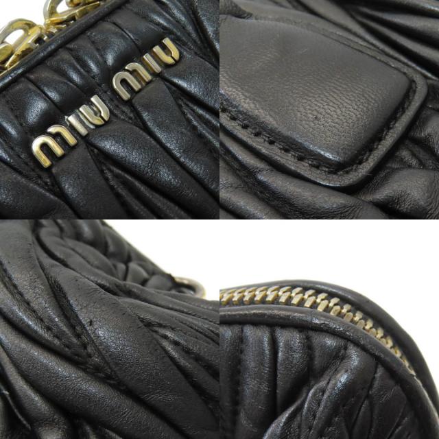 MIUMIU ミュウミュウ マテラッセ 2WAY ハンドバッグ レザー レディース