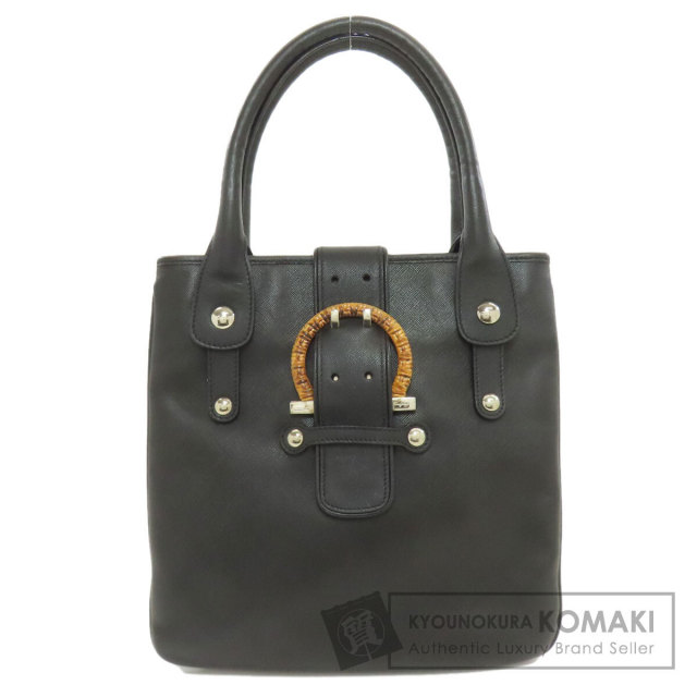 サルヴァトーレフェラガモ ハンドバッグ ガンチーニ金具モチーフ