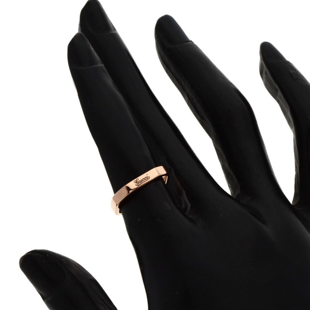 GUCCI グッチ オクタゴナル #7 リング・指輪 K18ピンクゴールド