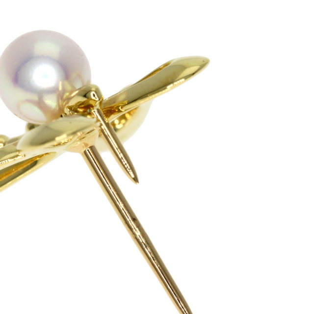 MIKIMOTO ミキモト バタフライ パール 真珠 ピンブローチ