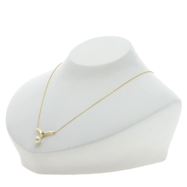 ミキモト ネックレス パール 真珠 ダイヤモンド