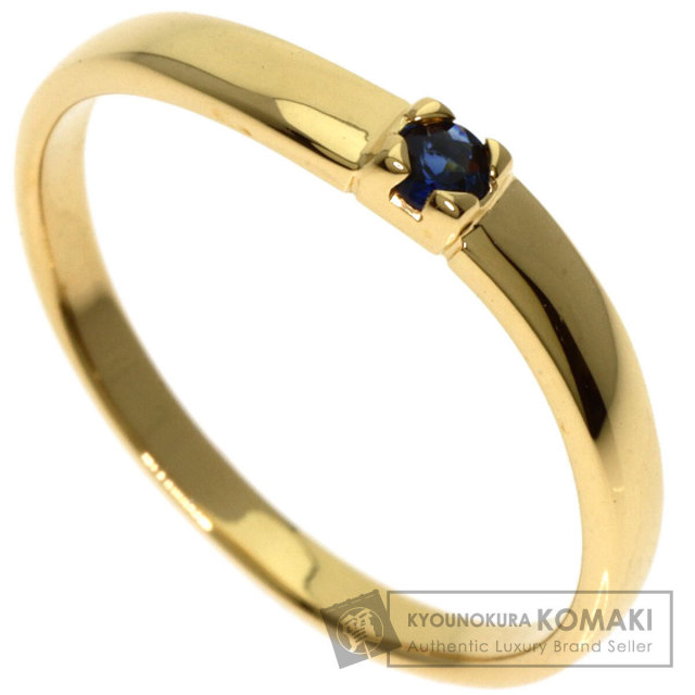 ミキモト リング・指輪 サファイア ダイヤモンド