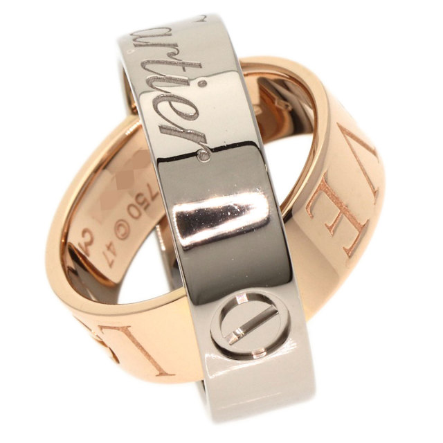 CARTIER カルティエ シークレット ラブリング #47 リング・指輪
