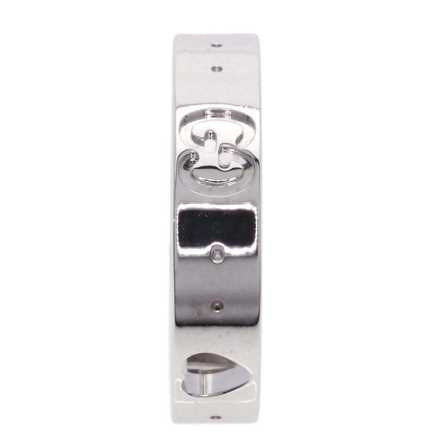 GUCCI グッチ アイコン アモール #7 リング・指輪 K18ホワイトゴールド  