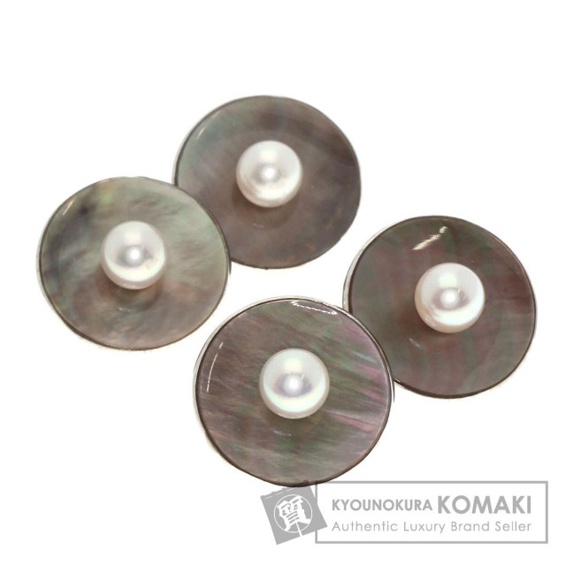 美品✨MIKIMOTO ミキモト　K14YG 11g パール　カフス ミキモト カフス カフリンクス K14YG イエローゴールド レディース