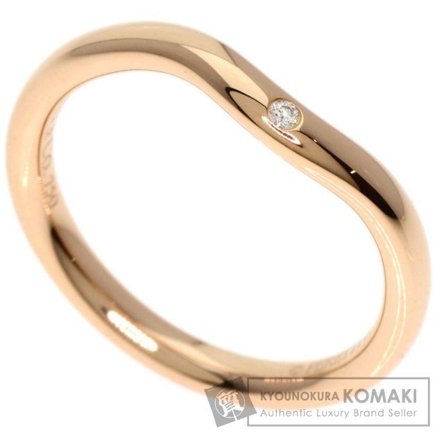 ティファニー リング・指輪 カーブド バンド 1P ダイヤモンド