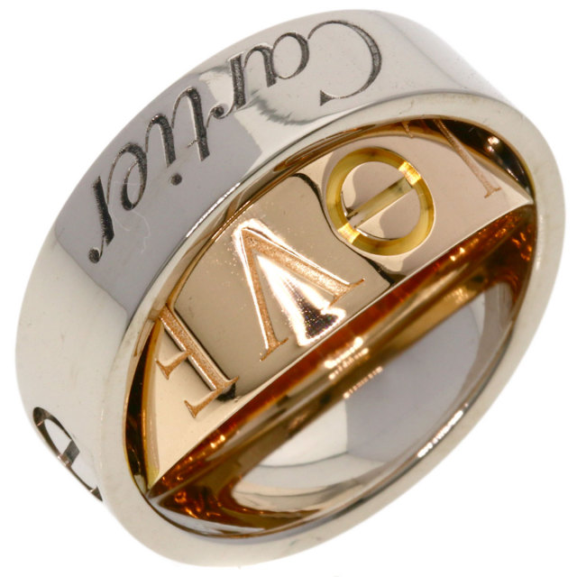 カルティエ CARTIER ラブリング 3PD リング・指輪 ジュエリー K18WG  