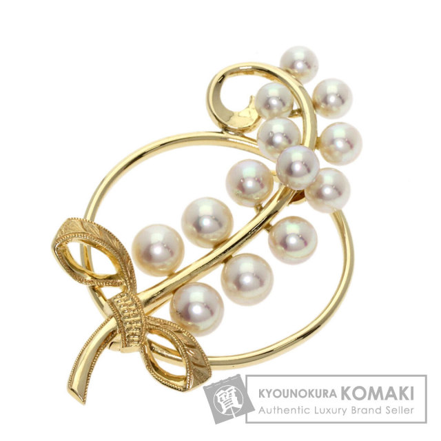 ミキモト ブローチ パール 真珠