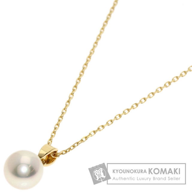 ミキモト 真珠ネックレス MIKIMOTO ミキモト バロック真珠 ネックレス 41cm SV シルバー