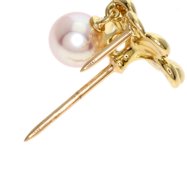 MIKIMOTO ミキモト パール 真珠 ダイヤモンド ピンブローチ ブローチ