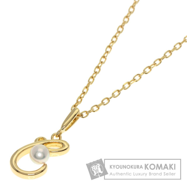 ミキモト　真珠　パール　ネックレス　k18 MIKIMOTO ミキモト K18 パール 真珠 ボールチェーンネックレス