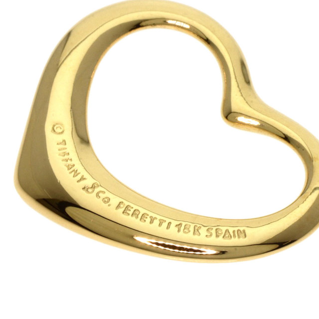 TIFFANY&Co.ティファニー　K18YG巨大オープンハートペンダントトップ TIFFANY&Co. ティファニー オープンハート ペンダントトップ K18