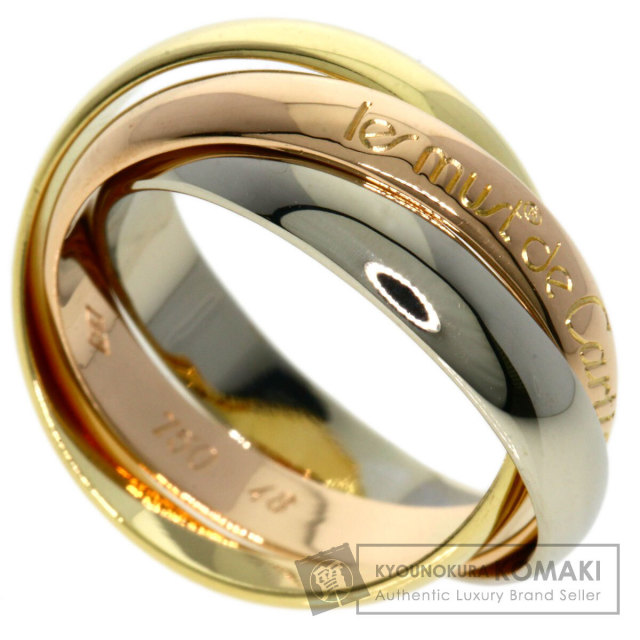 CARTIER カルティエ トリニティ MM #48 現行モデル リング・指輪