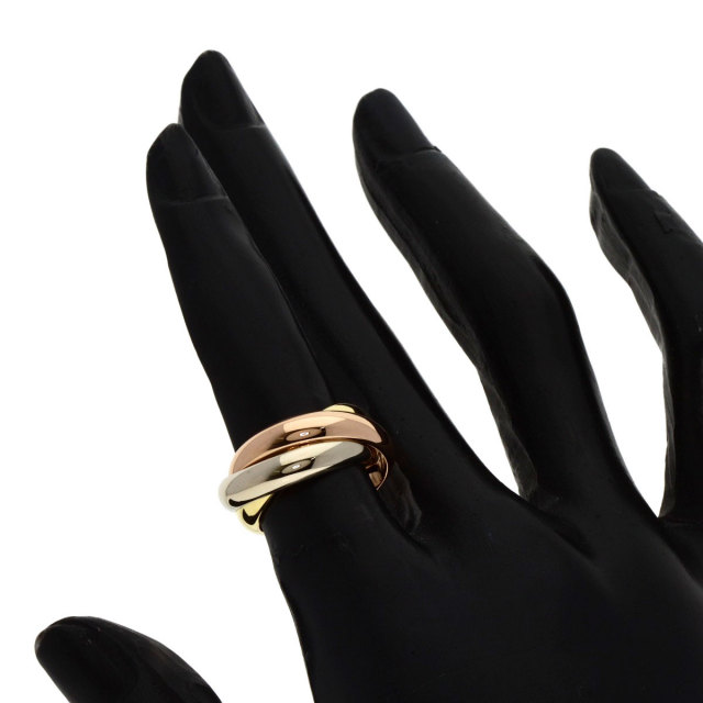 本日限定価格　カルティエ　トリニティリング CARTIER カルティエ トリニティ #48 リング・指輪 K18イエロー