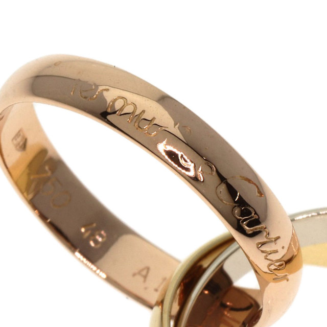 Cartier カルティエ ⭐︎トリニティ リング 指輪 #48 CARTIER カルティエ トリニティ #48 リング・指輪 K18イエロー