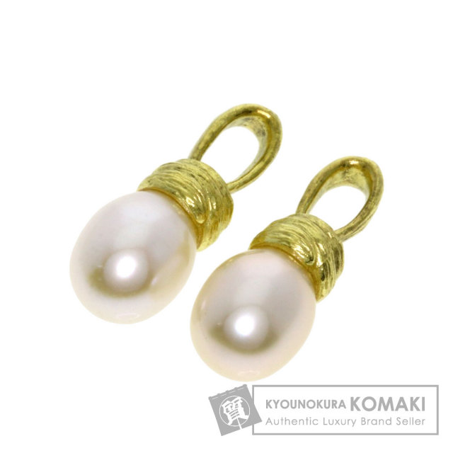 TASAKI タサキ 田崎 ペントップ チャーム 18K パール 真珠 ゴールド TASAKI タサキ パール 真珠 チャーム 2点セット ペンダント