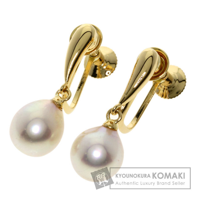 TASAKI タサキ パール 真珠 イヤリング K18イエローゴールド