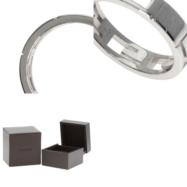 GUCCI グッチ マルチプル リング #14 リング・指輪 K18ホワイト  