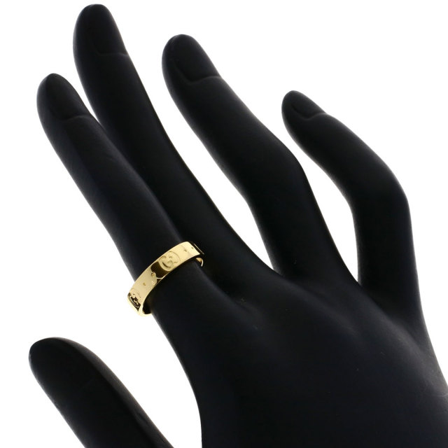 ✨美品✨GUCCI アイコンリング ゴールド 9号 GUCCI グッチ アイコン #9 リング・指輪 K18イエローゴールド