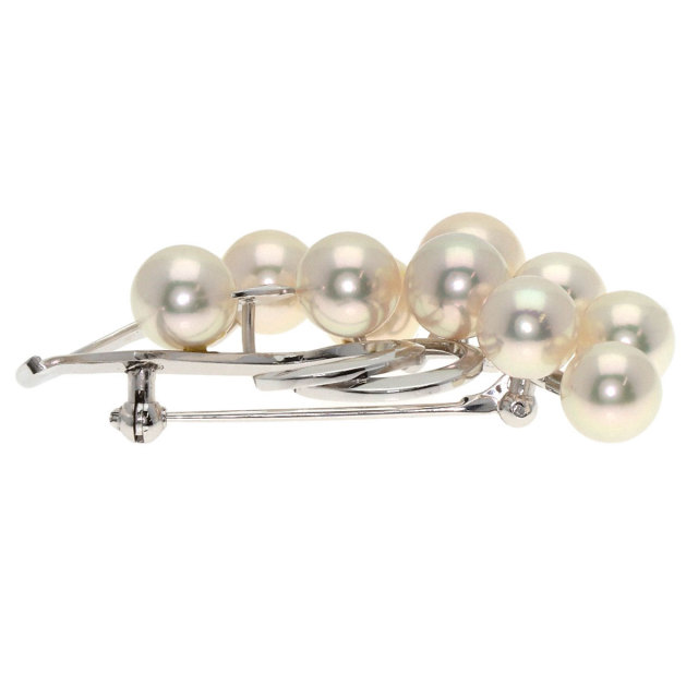 MIKIMOTO　ミキモト　パールブローチ 楽天市場】ミキモト パール 真珠 ブローチ シルバー レディース