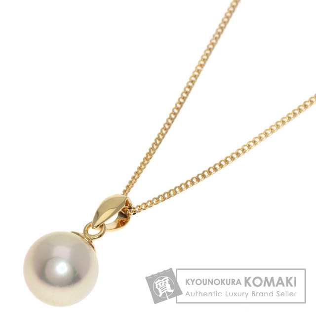 と*こ様 1444 タサキパールステーションネックレスK18YGイエローゴールド TASAKI】タサキ『K18YG パール6.0～12.5mm マルチ ステーション