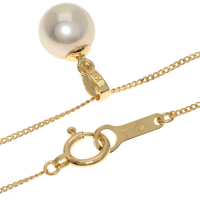 タサキ TASAKI 3連パールネックレス K18 TASAKI - タサキ真珠の素敵なネックレス 涼しげな淡水パール 3連