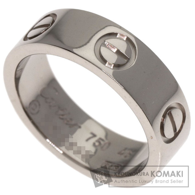 CARTIER カルティエ ラブリング #48 リング・指輪 K18ホワイト