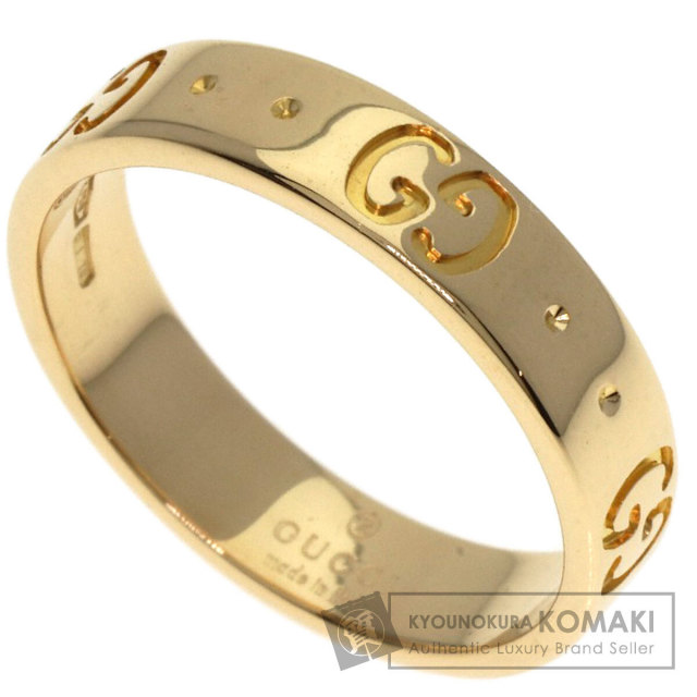 GUCCI グッチ アイコン #8 リング・指輪 K18イエローゴールド