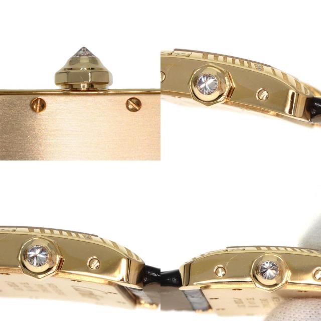 CARTIER カルティエ WA301836 ミニタンク ディヴァン パンサー ダイヤモンド 20本限定 腕時計 K18YG アリゲーター レディース [中古] CARTIER カルティエ WA301836 ミニタンク ディヴァン パンサー