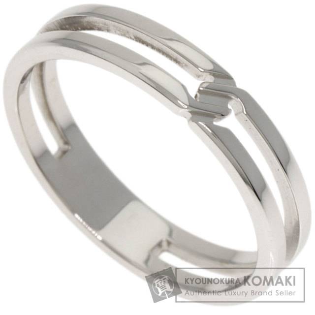 GUCCI グッチ インフィニティ #7 リング・指輪 K18ホワイトゴールド