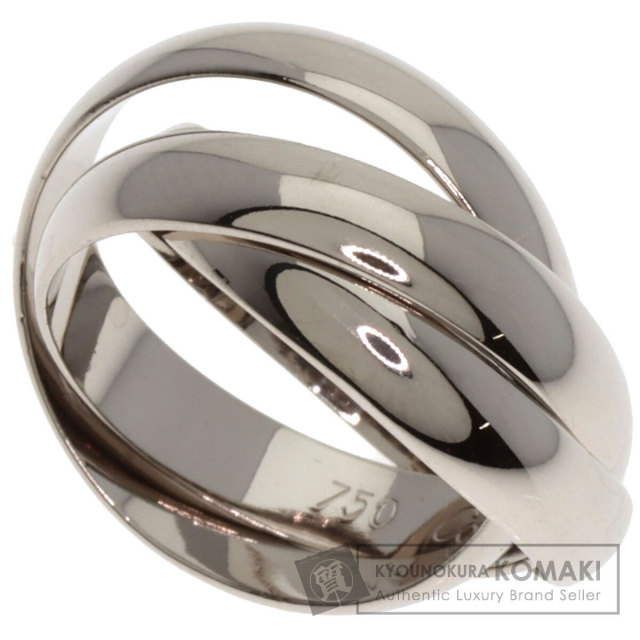 CARTIER カルティエ トリニティ #46 リング・指輪 K18ホワイトゴールド