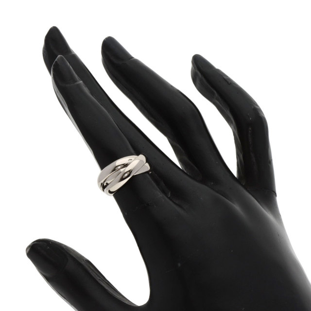 CARTIER カルティエ トリニティ #46 リング・指輪 K18ホワイトゴールド
