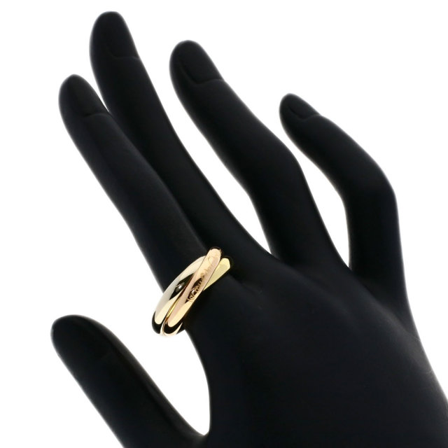 CARTIER カルティエ トリニティ #58 リング・指輪 K18イエローゴールド