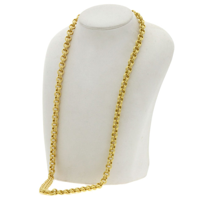 MIKIMOTO ミキモト チェーン 72cm ネックレス K18イエロー