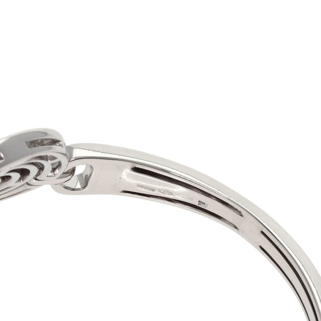 ブルガリ ブレスレット アストラーレ チェルキ BVLGARI ブルガリ K18WG バングル ダイヤモンド ブレスレット
