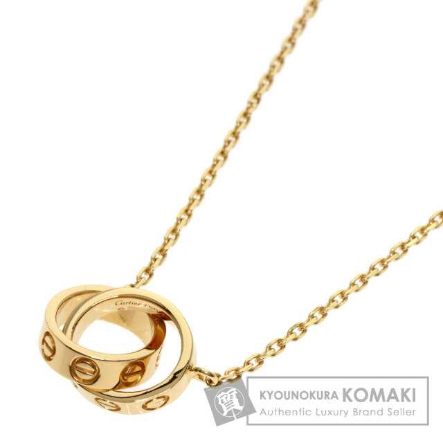 本日限定価格【Cartier】カルティエ　ベビーラブネックレス　イエローゴールド CARTIER カルティエ ベビーラブ ネックレス K18イエローゴールド
