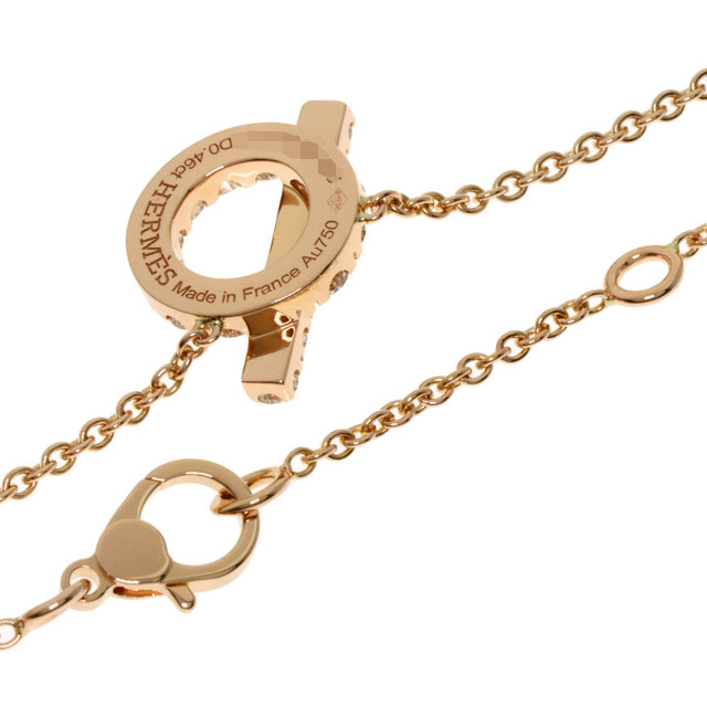 【日本未入荷】HERMES ペンダント フィネス ダイヤモンド HERMES - HERMES エルメス フィネス ダイヤモンド ネックレス