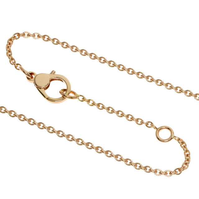 HERMES エルメス フィネス ダイヤモンド ネックレス K18ピンク